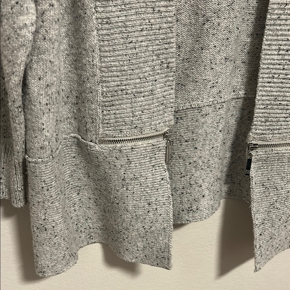 Ivanka Trump Gray Shawl Collar Cardigan - Picture 3 of 8